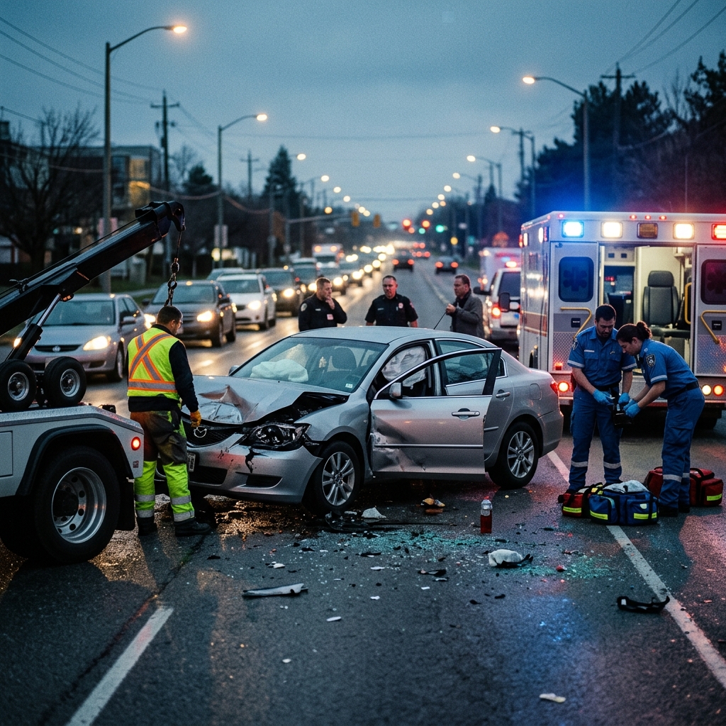 Car crash consequences